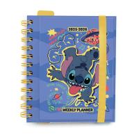 Disney - Agenda escolar Disney Stitch 2025-2026 - Medida 15,5x19 cm - details 1