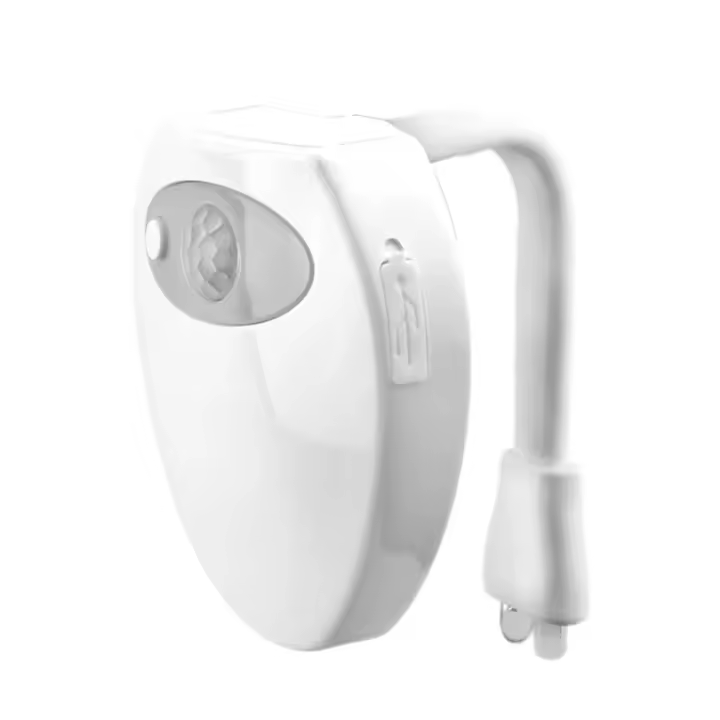[Versión Última ] Luz Nocturna para Water (WC) Led, UV Esterilizador 16 Colores Sensor de Movimiento luz LED Automática Inodoro Luz para Baño, Facil de Limpia y Usar 100% Impermeable - 1
