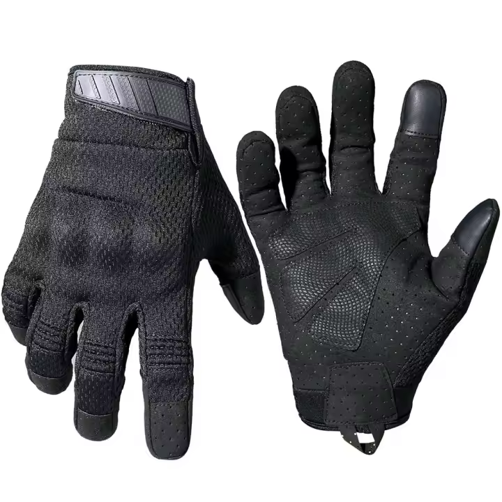 Guantes tácticos de camuflaje con pantalla táctil y dedos para Paintball, bicicleta, tiro, motocicleta, Airsoft, deportes de combate, antideslizantes para hombres - 1