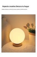 Lámpara De Noche LED RGB Cambiante USB Recargable Para Mesa Luz De Dormitorio Oficina Sala De Estar Iluminación Doméstica - details 5