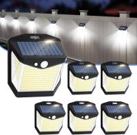 Solar Luz LED Exterior Movimiento: 248 LED Luces Solares 6 Paquete IP65 Impermeable Sensor de Movimiento 270° Foco Solar Exteriores Lampara Aplique Solares Potente para con Iluminacion Terraza jardín [Clase de eficiencia energética A+++]Solar Luz LED Exte - details 0