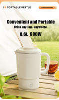 Mini Olla Plegable 0.6L Portátil Calentador De Agua Eléctrico 600W 600ml Para Viajes Con Función De Apagado Automático Material De Acero Inoxidable - details 5