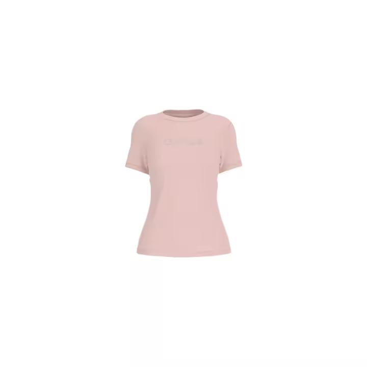 Camiseta con logotipo frontal con strass - 1