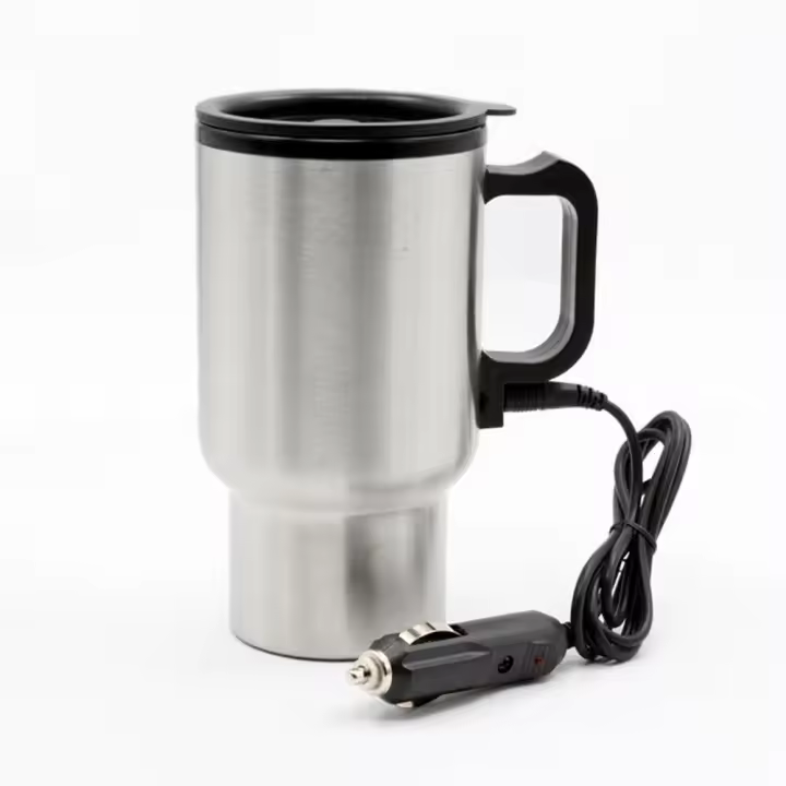 Taza Termo Electrica Maple Ixide 400 ml 12V con Cargador de Mechero de Coche Termo Electrónico de Viaje - 1