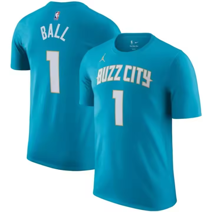 Camiseta LaMelo Ball Charlotte Hornets - N & N Nike City Edition Junior - 1