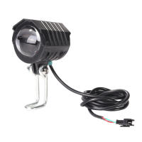 Bocina Y Faro Para Patinete Eléctrico 2 En 1 Resistente Al Agua Y Duradero Accesorio De Scooter Eléctrico Con Luz Frontal 48-80V - details 1