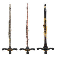 Soporte Plegable Portátil Para Flauta Y Clarinete Base Metálica Ruggedizada Triangular Accesorios Para Instrumentos De Viento - details 5
