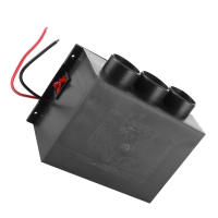 Calentador De Coche Compacto 12V 3 Agujeros 600W-800W Calentamiento Rápido Invierno Eliminador De Escarcha Silencioso Accesorios De Auto - details 0