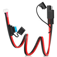 Conector De Harness De 2 Pines SAE Gadpow 10AWG Con Fusible De 15A Para Cable De Cargador De Batería De Coche Terminal O-ring - details 6