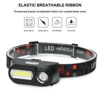 Lámpara Frontal Para Exteriores Q5 De LONGRIVER Con Luz Fuerte COB LED Multifuncional Para Pesca Y Camping Impermeable Con Batería De Litio - details 0