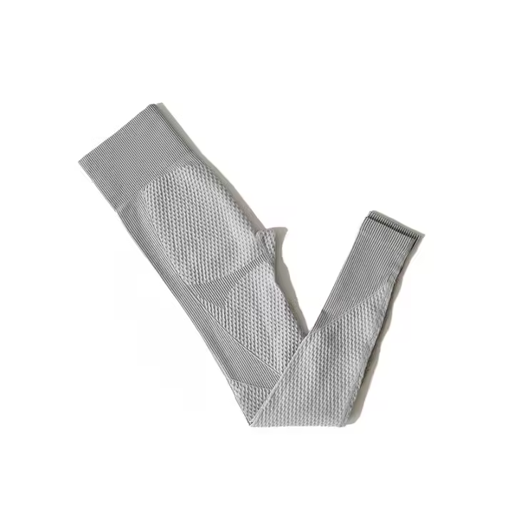 Leggings De Gimnasio Para Mujer Cintura Alta Sin Costuras Con Control De Abdomen Talla Justa Para Yoga Running Actividad Física - 1