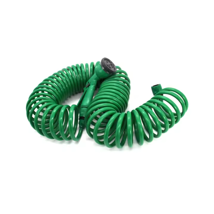 Manguera de jardín extensible telescópica espiral de tubo, manguera para jardín - 1