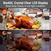 Termómetro Digital Para Cocina ThermoPro TP01H Lectura Instantánea Pantalla LCD Retroiluminada Para Barbacoa Y Carne - details 2