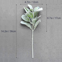 5PCS Plantas Artificiales De Orela De Conejo Decoración De Boda Y Navidad Para Vaso Hogar Scrapbooking Regalos Caja Jardín De Otoño - details 0
