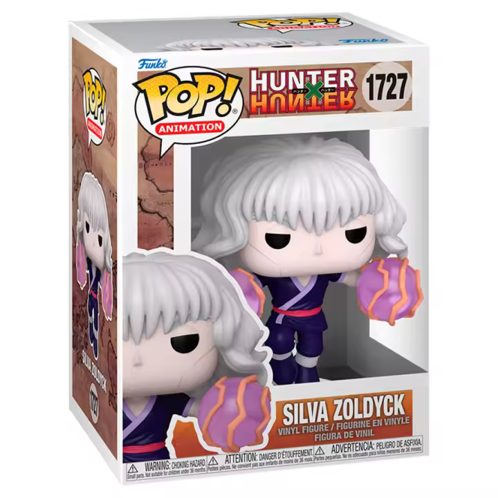 Figura Pop Hunter X Hunter Silva Zoldyck-Figura de Vinilo Coleccionable - Idea de Regalo- Mercancia Oficial - Juguetes para Niños y Adultos - Movies Fans - Muñeco para Coleccionistas y Exposición - 1