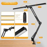 Lámpara De Escritorio LED Sin Escala Dimmable Luz De Monitor USB Para Oficina Estudio Lectura Fijación De Iluminación - details 19
