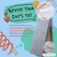 Protector De Sofá Para Gatos 1 Pack - Escudos Maravillosos Para Muebles Protección Contra Rasguños De Mascotas Material De Fibra - details 9