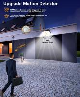 Lámpara De Pared Solar Con Sensor De Movimiento Y Control Remoto 118LED Para Jardín Y Calle Decoración Exterior Emergencia - details 6