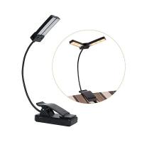 Recargable de doble cabeza, luz de soporte de música portátil, luz de soporte de música con clip, ojo ligero - details 0