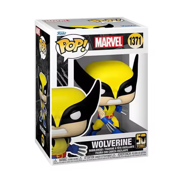 Funko Figura Marvel Pop! Marvel Vinyl Wolverine 50th Ultimate Wolverine (classic) 9 Cm - 1