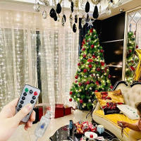 Luz De Navidad LED Para Decoración De Fiesta Y Boda Guirnalda De Luces Navideñas Para Hogar Y Jardín 3M 4M 6M Con USB - details 16