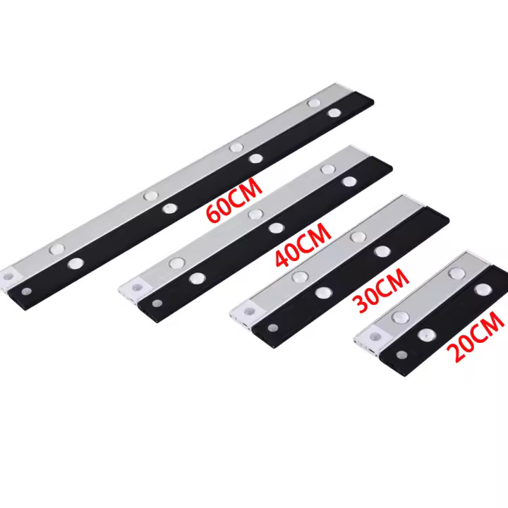 Luz Nocturna LED Con Sensor De Movimiento Inalámbrica Ultra Delgada Para Cocina Armario Dormitorio Iluminación Interior USB Para Refrigerador De Vino - 1