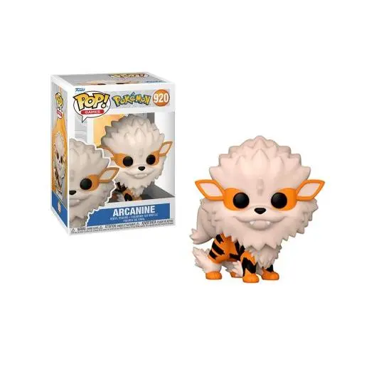 Funko Pop Arcanine Pokemon 920 - Figura Coleccionable 10cm - 1