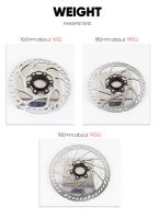 Rotor De Freno De Bicicleta Centerlock 160MM 180MM 203MM Disco De Freno Duradero Para Ciclismo Montaña Y Carretera Parte Hidráulica De MTB - details 11