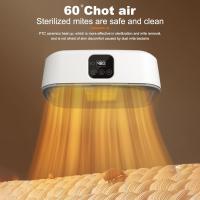 600W de Ropa Pequeña, Mini Secadora de Ropa, Eléctrica de Ropa Portatil con Temporizador,Esterilización UV,Apagado Automático para Aparamento, Viajes - details 7