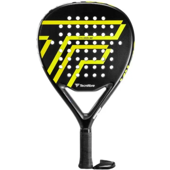 Pala de Pádel Tecnifibre Wall Breaker 360/ Amarilla y Negra - 1