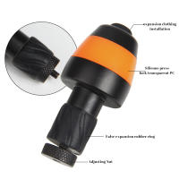 Luz De Seguridad Para Manillar De Bicicleta Barra De Luz Indicador LED Potenciado Por Batería Lámpara De Ciclismo Tapones De Fin De Manillar - details 5
