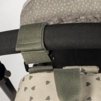 Walking Mum Mochila Corazones Poppy 100% Algodon - details 1