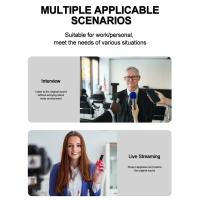 Micrófono Lavalier Inalámbrico Portátil Para Streaming En Vivo YouTube TikTok Facebook Live Con Reducción De Ruido Para iPhone Android - details 4