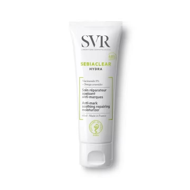 SVR Sebiaclear Hydra para Pieles Acneicas, Hidratación Diaria y Reparador Anti-marcas - 1