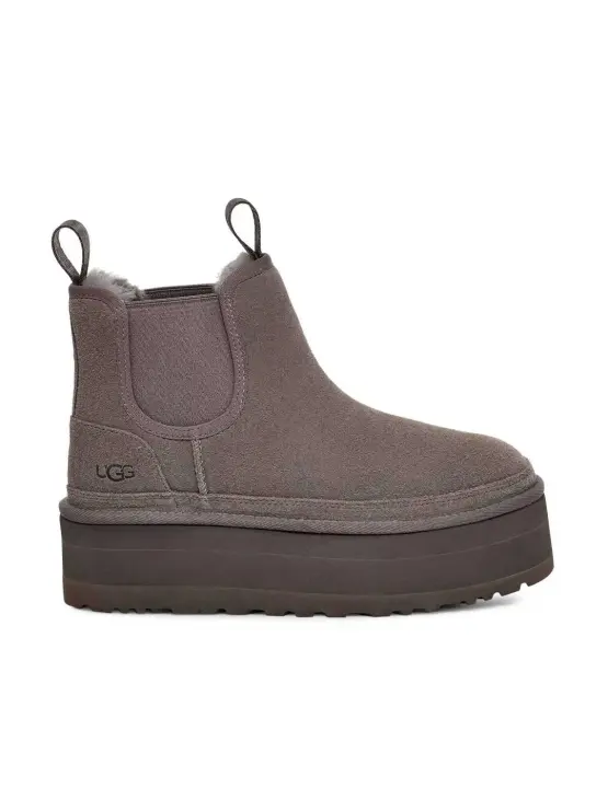 Botines UGG Chelsea plataforma gris - 1
