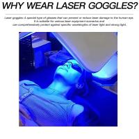 Nuevos Guantes De Seguridad Ajustables Con Cubierta Ocular Completa Para Tatuajes Fotónicos Belleza Clínica Protección Contra Luz Laser Para Pacientes - details 7