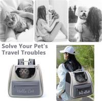 Mochila para Gatos, Mochila Cápsula Espacio para Mascotas,Mochila Transportín Gato Bien Ventilado,Bolsa portátil - details 4