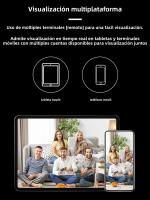 Cámara De Dome HD Wireless WiFi Con Visión Nocturna IR Y Rotación De 360 Grados Cámara Panorámica HD Para Seguridad Doméstica - details 5