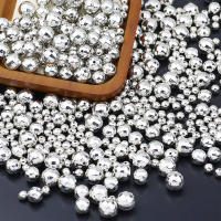 Cuentas Reflectantes Para Fiesta Disco 6-16mm CCB Silvery Mirrorball Espaciador De 10-200pcs Para Fabricación De Joyas DIY Pulseras Collares - details 2