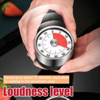 Timer Visual Mécanico 1pc Para Cocina Clase De Enseñanza Hornear Reunións Cocinar Trabajo Horloge De Metal Eco-amigable - details 2