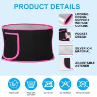 Cinturón De Entrenamiento Para Pérdida De Peso Ajustable Para Hombres Y Mujeres Efecto Sauna Quemagrasa Cinturón De Sudoración Para Ejercicio - details 1
