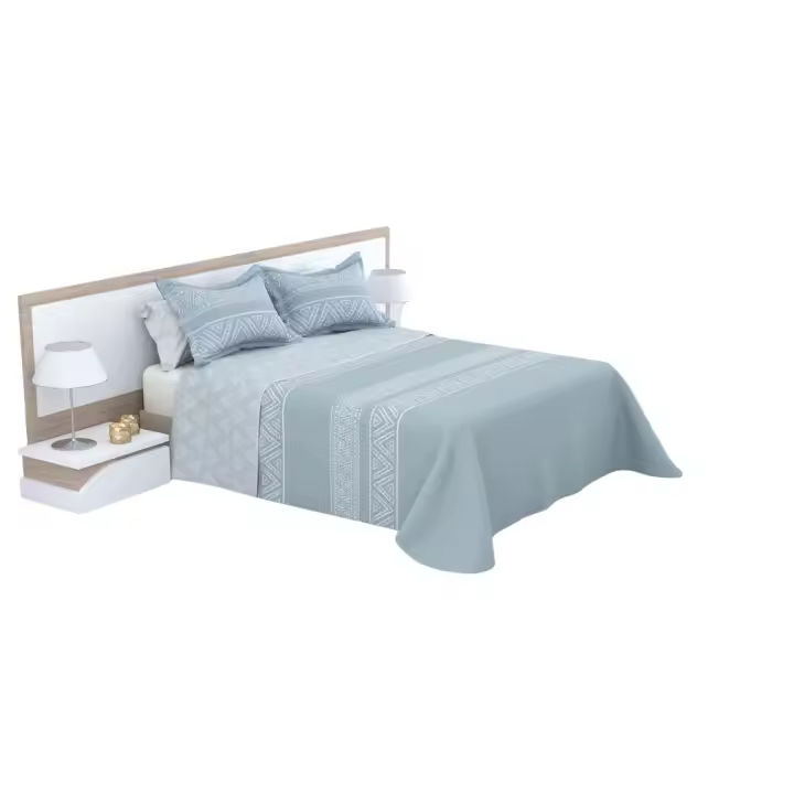Colcha Bouti Classic Reversible con Estampado – Versatilidad y Estilo para Tu Dormitorio - 1