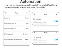Sensor De Temperatura Y Humedad WiFi Ewelink Para Seguridad Y Automatización Doméstica Compatible Con Alexa Y Google Monitoreo Interior Blanco - details 3