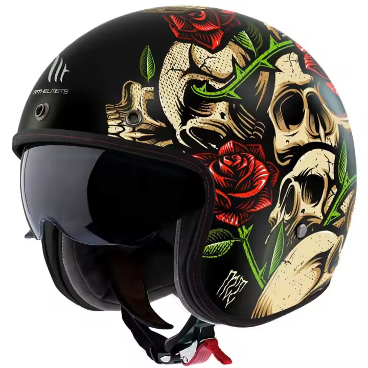Mt Helmets Casco Jet Le Mans 2 Sv Breakout - 1