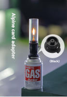 Adaptador De Estufa De Montaña Para Cilindro De Gas Largo Versión Negra CAMPINGMOON Accesorio De Camping Al Aire Libre BKZ10 - details 3