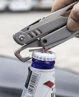 Cuchillo Multifuncional EDC Plegable Portátil Para Camping Al Aire Libre Herramienta Táctica De Caza Con Abrebotellas Cortador De Alambre Y Cable - details 8