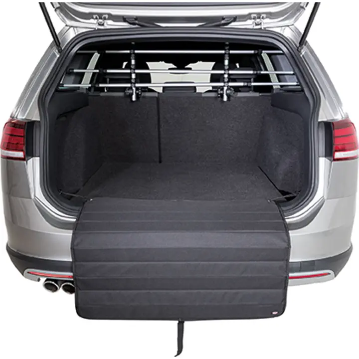 Trixie Protector Trasero Reforzado para Coche con Fijación Fácil y Ahorro de Espacio - 1
