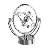 Modelo De Rotación Magnética Wobbler Tierra Movimiento Perpetuo Decoración De Escritorio Única Orbe Planetaria USB Regalo - details 0