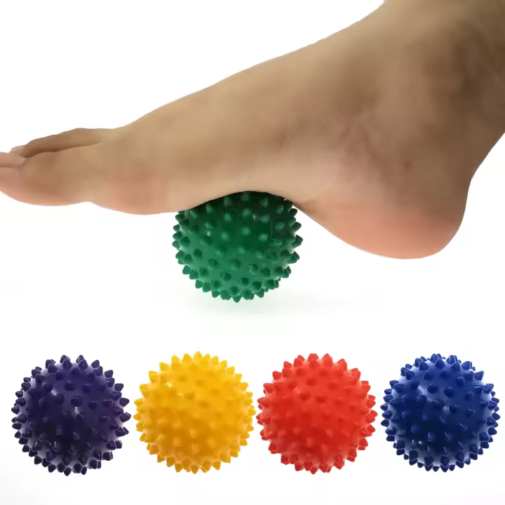 Bola De Masaje Para Plantar Fascia Bola De Ejercicio De Relajación Muscular Para Mano Y Pie Bola De Espinilla Para Entrenamiento De Sensación Y Masaje Del Pie - 1
