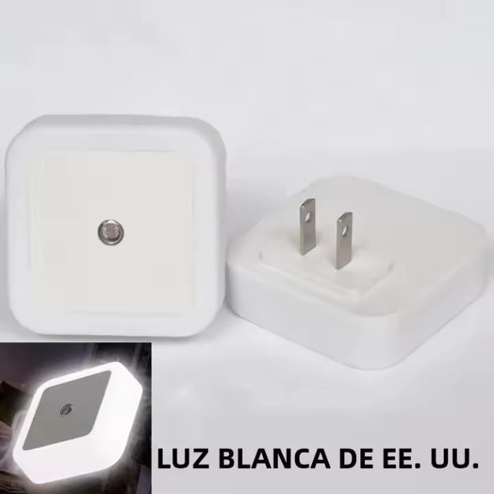 Luz Nocturna Para Niños Mini Backlight Cuadrada Luz De Pared Para Sala De Estar Y Dormitorio Iluminación LED Bombilla Luz De Noche - 1